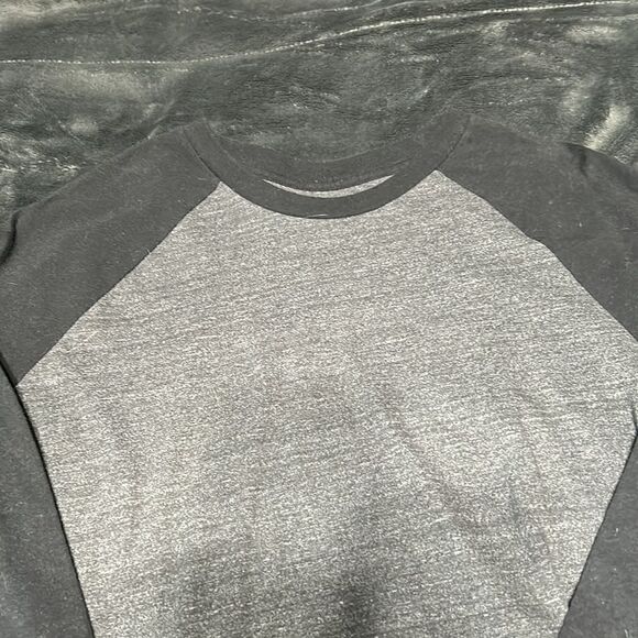 Grey and Black Long Sleeve Shirt - Picture 2 of 4